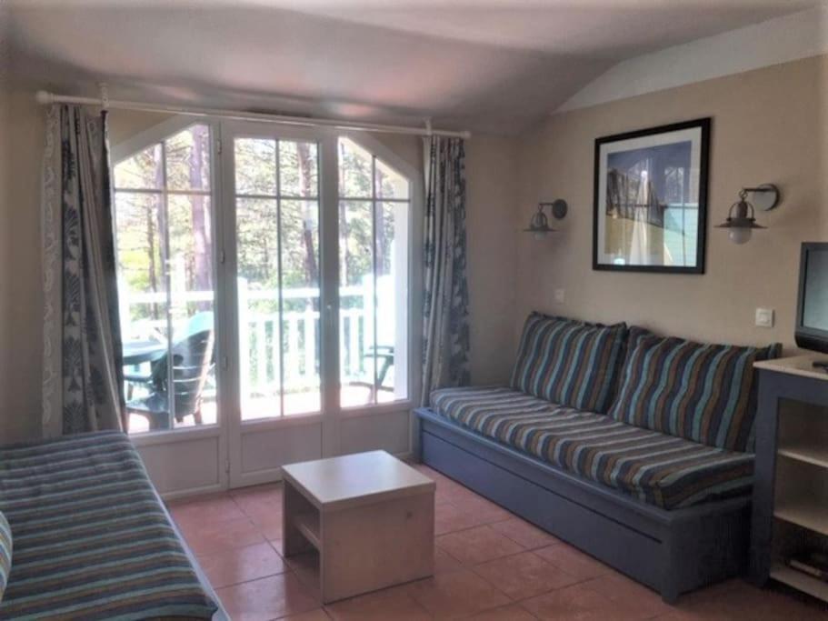Apt T2 Calme Sur Golf, Piscine, Ocean 10 Min En Velo Лакано Экстерьер фото